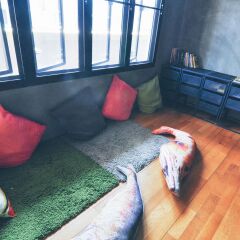 A7 Hidden Hostel Бангкок комната для гостей