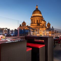 Отель Ренессанс Санкт-Петербург Балтик приотельная территория