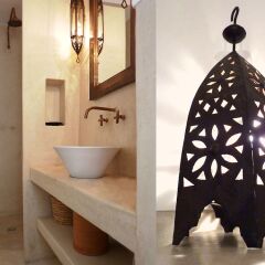 Отель Riad Dar K Марокко, Марракеш - отзывы, цены и фото номеров - забронировать отель Riad Dar K онлайн ванная