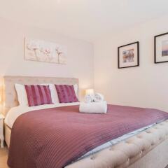 Отель Luxury 1 Bed Apartment With Balcony In Greenwich Великобритания, Лондон - отзывы, цены и фото номеров - забронировать отель Luxury 1 Bed Apartment With Balcony In Greenwich онлайн комната для гостей фото 5