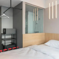 AZIMUT Отель Смоленская Москва 4* Номер SMART Standard с различными типами кроватей фото 11