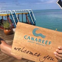 Отель Canareef Resort Maldives пляж