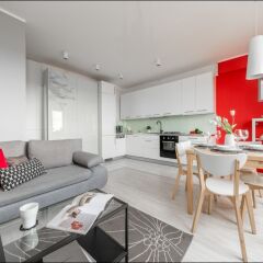 Отель P&O Apartments Dabrowskiego Польша, Варшава - отзывы, цены и фото номеров - забронировать отель P&O Apartments Dabrowskiego онлайн комната для гостей