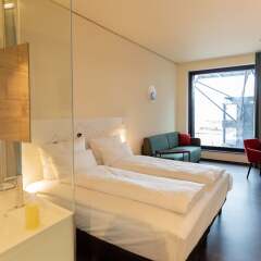 Отель A-Ja Zurich. Das City-Resort. Цюрих комната для гостей фото 4