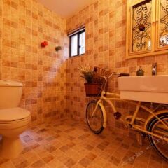 Отель Shiyi Garden Villa Hostel Китай, Чэнду - отзывы, цены и фото номеров - забронировать отель Shiyi Garden Villa Hostel онлайн ванная