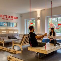 Meininger Hotel Hamburg City Center Гамбург фитнесс-зал