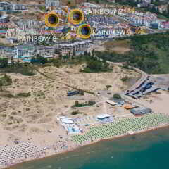 Отель Rainbow 1 Holiday Complex Болгария, Солнечный берег - отзывы, цены и фото номеров - забронировать отель Rainbow 1 Holiday Complex онлайн пляж фото 2