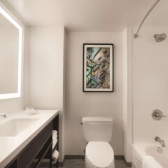 Отель Hilton Garden Inn Washington Dc Downtown США, Вашингтон - отзывы, цены и фото номеров - забронировать отель Hilton Garden Inn Washington Dc Downtown онлайн ванная фото 2