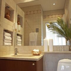 Отель Ascot Apartments Дания, Копенгаген - 2 отзыва об отеле, цены и фото номеров - забронировать отель Ascot Apartments онлайн ванная фото 2