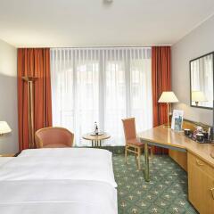 Отель Balance Hotel Leipzig Alte Messe Германия, Ройдниц-Торнберг - 1 отзыв об отеле, цены и фото номеров - забронировать отель Balance Hotel Leipzig Alte Messe онлайн комната для гостей фото 5