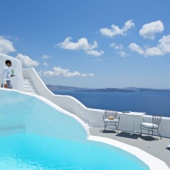 Отель Kirini Santorini бассейн