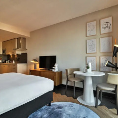 Отель Cityden The Garden Amsterdam South Нидерланды, Амстелвен - 1 отзыв об отеле, цены и фото номеров - забронировать отель Cityden The Garden Amsterdam South онлайн удобства в номере фото 2