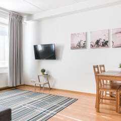 Отель Hiisi Homes Vantaa Sauna Airport Финляндия, Вантаа - отзывы, цены и фото номеров - забронировать отель Hiisi Homes Vantaa Sauna Airport онлайн комната для гостей фото 2