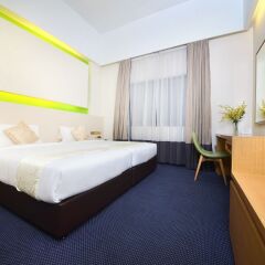 Отель Q Hotel Kuala Lumpur Малайзия, Куала-Лумпур - 1 отзыв об отеле, цены и фото номеров - забронировать отель Q Hotel Kuala Lumpur онлайн комната для гостей фото 5