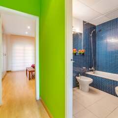 Отель Apartamento Vivalidays Pablo Испания, Бланес - отзывы, цены и фото номеров - забронировать отель Apartamento Vivalidays Pablo онлайн ванная фото 2