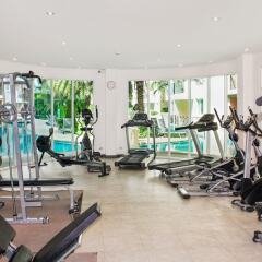 Отель Paradise Park Condo Паттайя фитнесс-зал