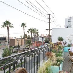 Отель Palihouse West Hollywood балкон
