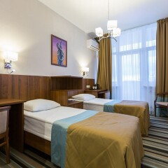 Гостиница "Парус", корпус "Приморский" ГК комната для гостей фото 2