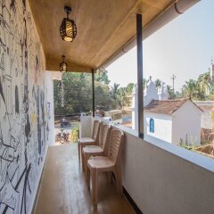 Отель OYO 11875 Home Exotic Stay Siolim Гоа балкон