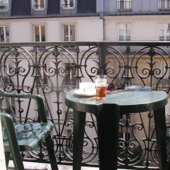 Отель Hôtel Victoria балкон