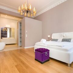 Апартаменты Vienna Prestige Apartments - Graben, by Welcome2Vienna Вена комната для гостей фото 5