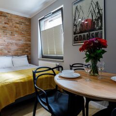 Отель Apartamenty Przytulne OldNova - OLD TOWN Гданьск комната для гостей
