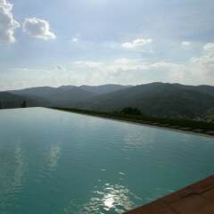 Отель Agriturismo Ca Lucano Ареццо бассейн фото 2