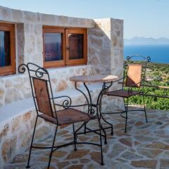 Отель Blue Caves Villas балкон