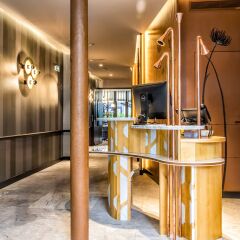 Отель Hôtel Restaurant Au Bœuf Couronné в номере
