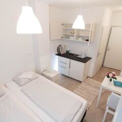 Отель Betariel Apartments S22 Австрия, Вена - отзывы, цены и фото номеров - забронировать отель Betariel Apartments S22 онлайн комната для гостей фото 4