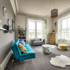 Отель Bright And Central Flat, Directly Facing The Usher Hall Эдинбург комната для гостей