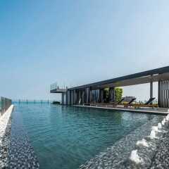 Отель Many Holiday The Base Condo Паттайя приотельная территория