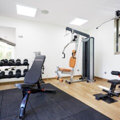 Отель Invisa Hotel Es Pla - Только для взрослых Испания, Сан-Антони-де-Портмань - 1 отзыв об отеле, цены и фото номеров - забронировать отель Invisa Hotel Es Pla - Только для взрослых онлайн фитнесс-зал фото 2
