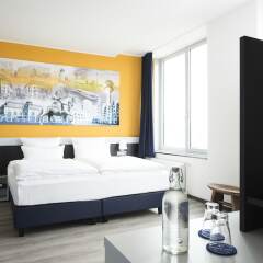 Отель carathotel Düsseldorf City Германия, Дюссельдорф - 2 отзыва об отеле, цены и фото номеров - забронировать отель carathotel Düsseldorf City онлайн комната для гостей