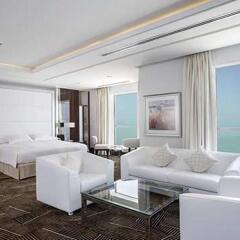 Отель Hilton Dubai The Walk 4* Президентский люкс с различными типами кроватей фото 3