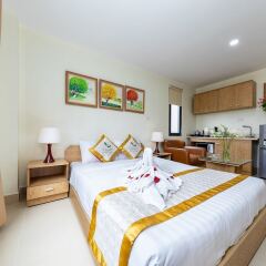 Апартаменты Granda Trung Hoa Apartment комната для гостей фото 4