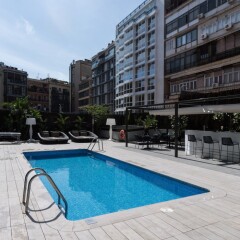 Отель Catalona Plaza Cataluña Испания, Барселона - 1 отзыв об отеле, цены и фото номеров - забронировать отель Catalona Plaza Cataluña онлайн бассейн фото 3