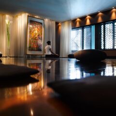 Отель Hilton Evian-les-Bains фитнесс-зал
