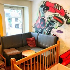 Отель Backpackers Düsseldorf интерьер отеля