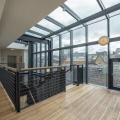 Отель Top Floor Modern 2BD Flat in Northern Quarter Великобритания, Манчестер - отзывы, цены и фото номеров - забронировать отель Top Floor Modern 2BD Flat in Northern Quarter онлайн в номере фото 2