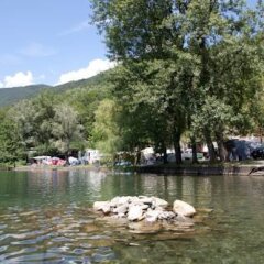 Отель Camping La Quiete Италия, Вербания - отзывы, цены и фото номеров - забронировать отель Camping La Quiete онлайн приотельная территория фото 3
