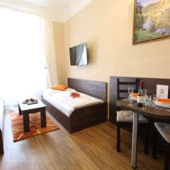 Отель Residence Milada Чехия, Прага - отзывы, цены и фото номеров - забронировать отель Residence Milada онлайн комната для гостей фото 4