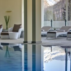 Отель Steigenberger Grandhotel Belvedere Швейцария, Давос - 1 отзыв об отеле, цены и фото номеров - забронировать отель Steigenberger Grandhotel Belvedere онлайн бассейн фото 3
