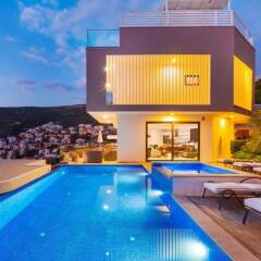 Villa Maris by Akdenizvillam Турция, Калкан - отзывы, цены и фото номеров - забронировать отель Villa Maris by Akdenizvillam онлайн бассейн фото 3