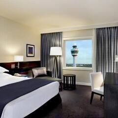 Отель Sheraton Amsterdam Airport Schiphol Нидерланды, Схипхол - 2 отзыва об отеле, цены и фото номеров - забронировать отель Sheraton Amsterdam Airport Schiphol онлайн комната для гостей фото 3