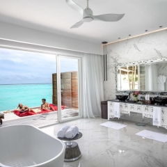 Отель Emerald Maldives Resort & Spa - Platinum All Inclusive Мальдивы, Медупару - отзывы, цены и фото номеров - забронировать отель Emerald Maldives Resort & Spa - Platinum All Inclusive онлайн комната для гостей фото 5