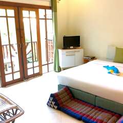 Отель Sun Smile Lodge Koh Tao Таиланд, Остров Тау - отзывы, цены и фото номеров - забронировать отель Sun Smile Lodge Koh Tao онлайн комната для гостей фото 3