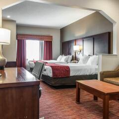 Отель Comfort Suites Columbus США, Колумбус - отзывы, цены и фото номеров - забронировать отель Comfort Suites Columbus онлайн комната для гостей фото 5