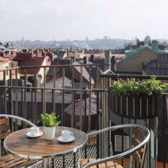 Отель Clarion Collection Hotel Wellington Швеция, Стокгольм - отзывы, цены и фото номеров - забронировать отель Clarion Collection Hotel Wellington онлайн балкон