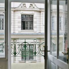 Отель Apartmánový Dum Centrum Брно балкон